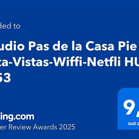 Estudio Pas De La Casa Pie De Pista-Vistas-Wiffi-Netfli Hut 7353 Dış mekan fotoğraf